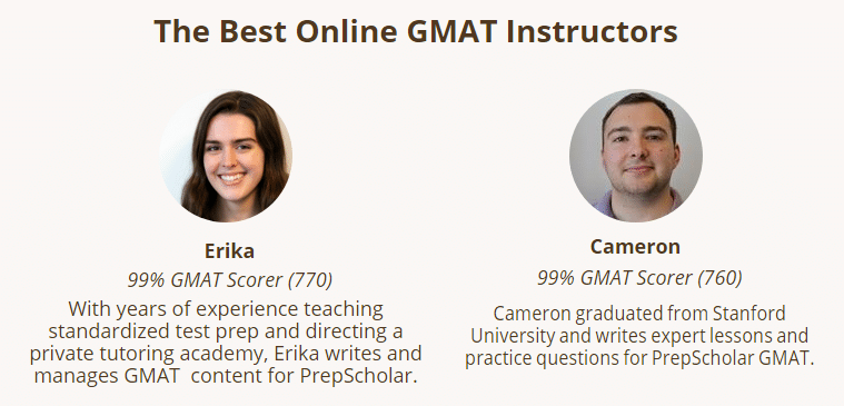 prepscholar GMAT Instructors