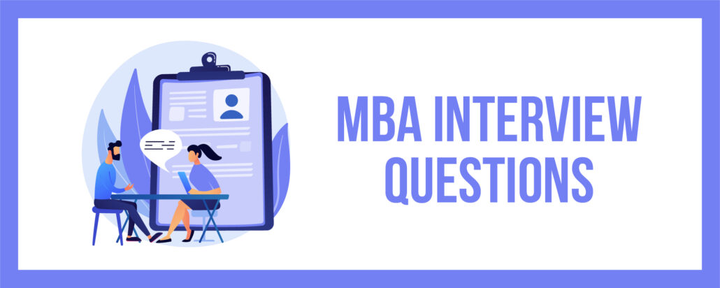 MBA interview questions
